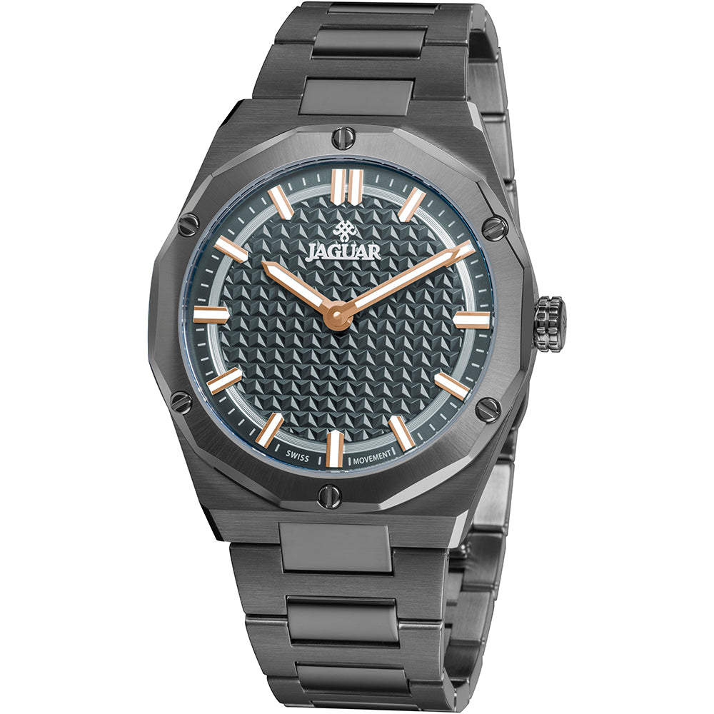 Relógio Jaguar Apex Análogo Aço